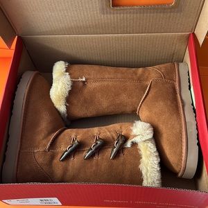 style & Co. Bella Tan Suede Boots